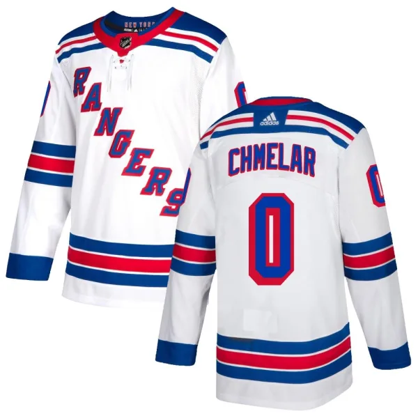 Adidas Jaroslav Chmelar New York Rangers Authentic Jersey - White