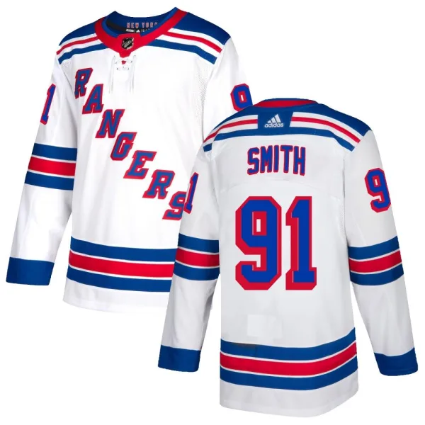 Adidas Reilly Smith New York Rangers Authentic Jersey - White